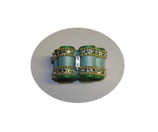 pentlja-s-kristali-swarovski-zelena